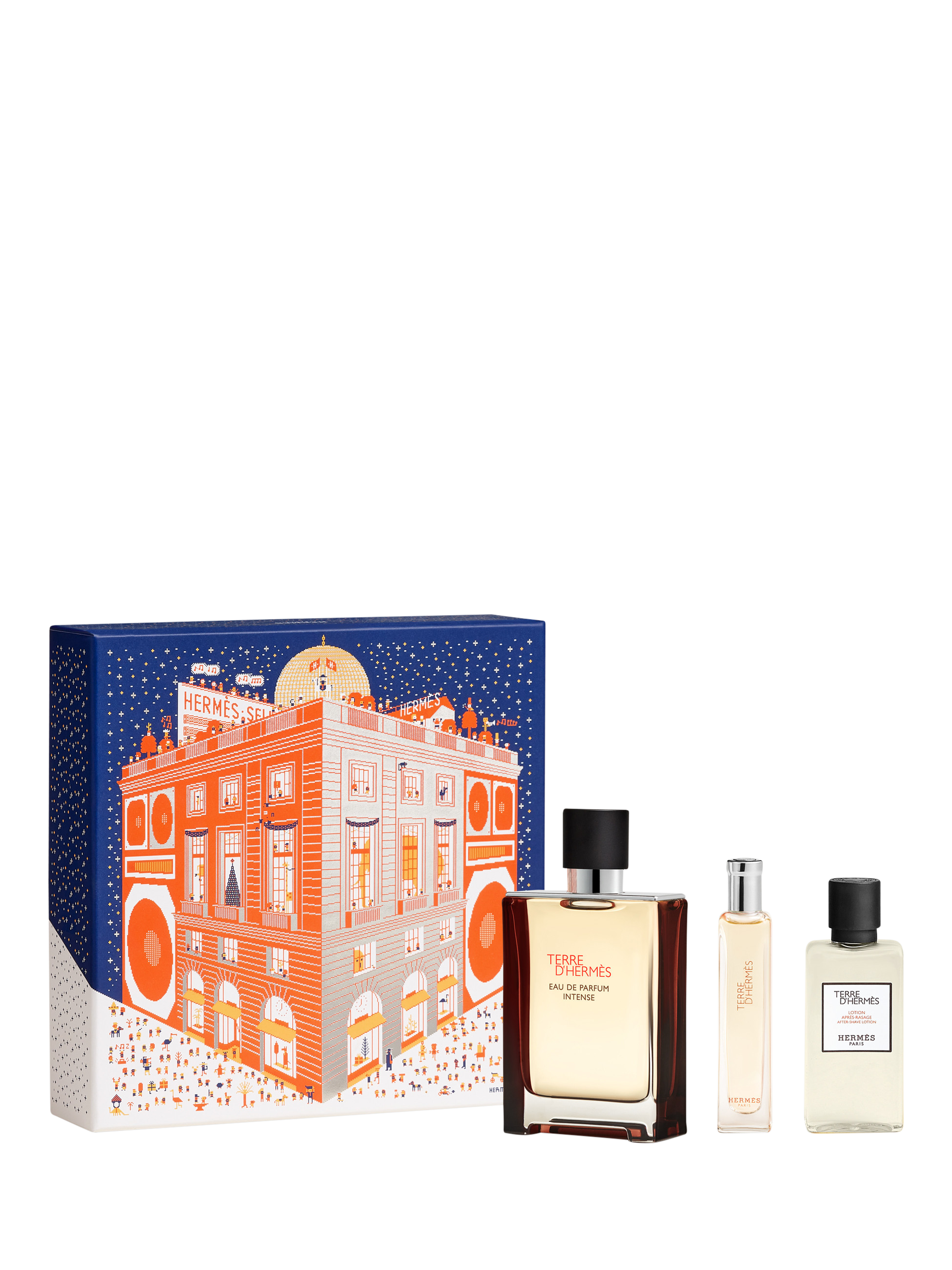 Product image 1 of 3, which shows Hermès Terre d’Hermès Eau de Parfum Intense 100ml Fragrance Gift Set