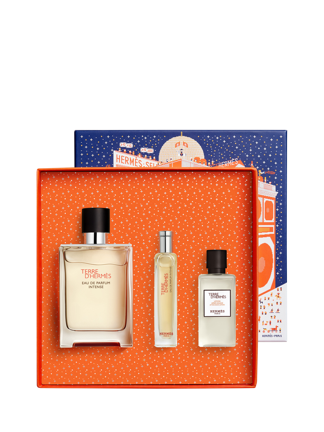 Product image 2 of 3, which shows Hermès Terre d’Hermès Eau de Parfum Intense 100ml Fragrance Gift Set