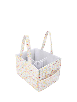 Avery Row Nappy Storage Caddy, Wildflower, Multi