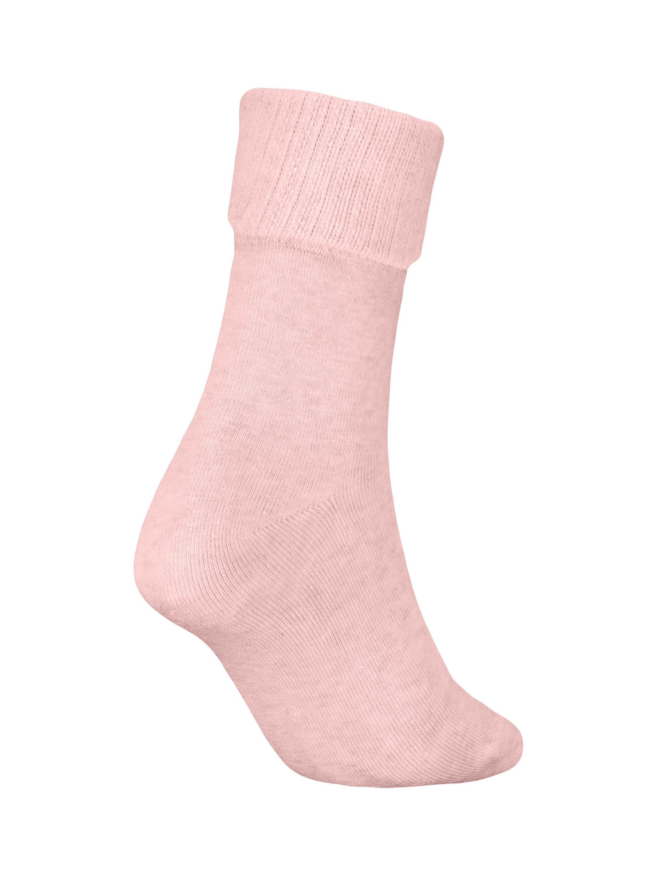 Product image 2 of 2, which shows Calvin Klein Long Home Ankle Socks, Pink