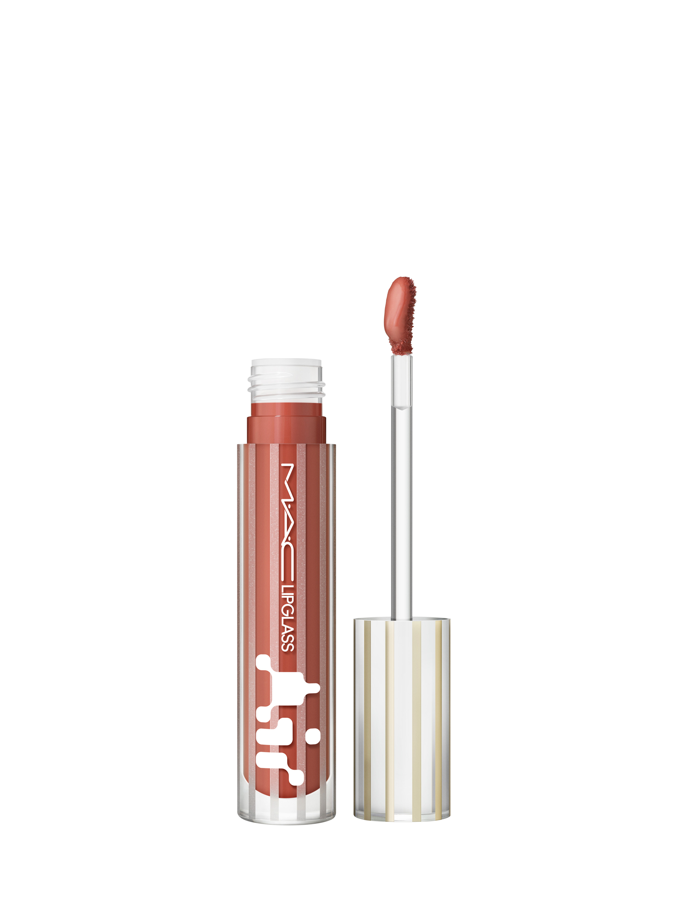 Product image 1 of 6, which shows MAC Lipglass Air Non-Sticky Gloss, Casual