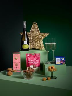 John Lewis Bubbles & Treats Gift Basket, Multi