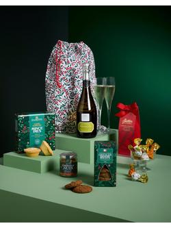 John Lewis Christmas Treats Gift Sack, Multi