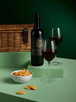 John Lewis Festive Treats Wicker Hamper - view 2, Multi