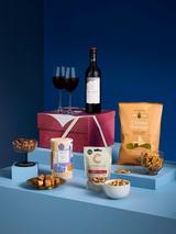 John Lewis Red Wine & Nibbles Gift Box