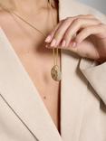 Tutti & Co Reversible Pebble Pendant Necklace