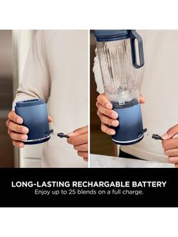 Ninja Blast Max Portable Food Blender - view 2, Navy