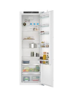 Siemens iQ300 KI81RVFE0G Integrated Fridge, Right-Hand Hinge, Black, Black