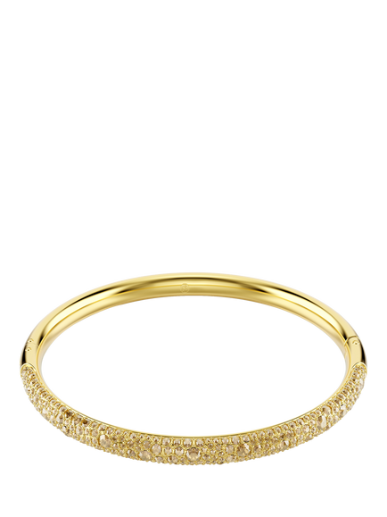 Swarovski Sublima Pave Bangle, Gold, Yellow Gold
