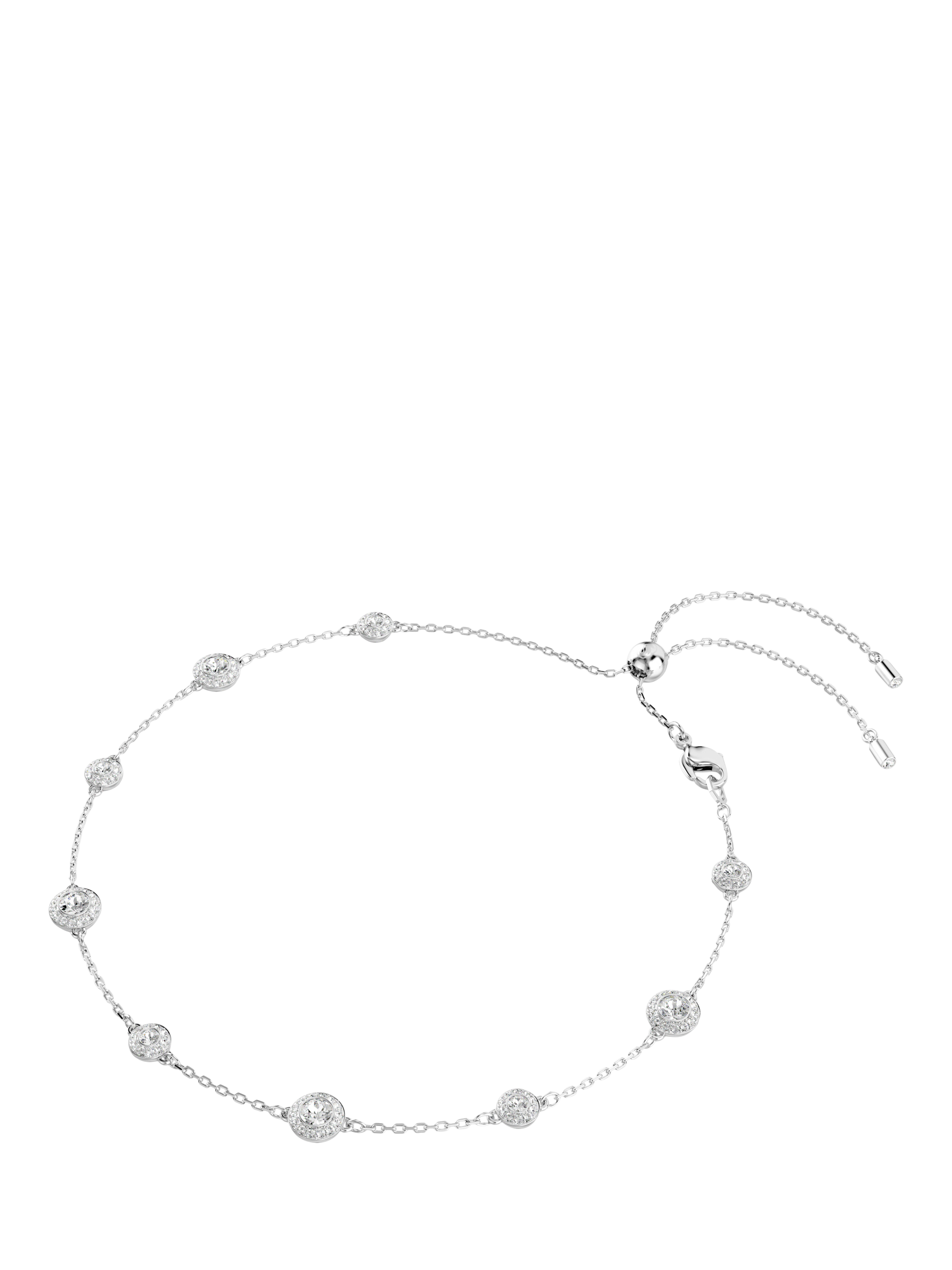 Product image 3 of 8, which shows Swarovski Una Angelic Necklace, Silver