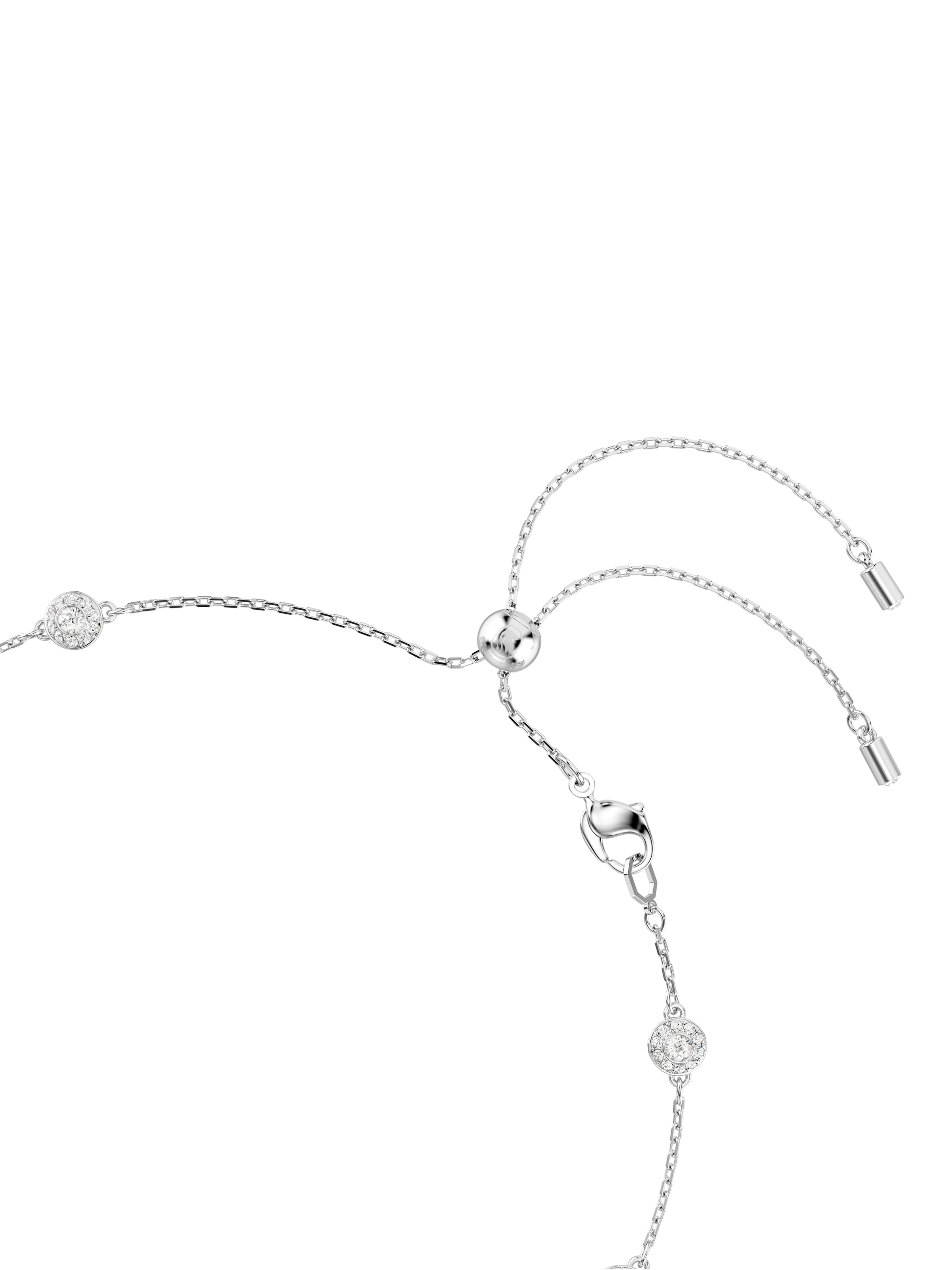Product image 4 of 8, which shows Swarovski Una Angelic Necklace, Silver
