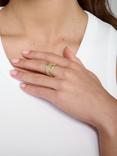 Tutti & Co Chunky Textured Statement Ring