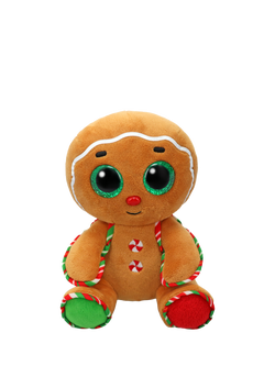 Ty Beanie Boos Snaps Gingerbread Soft Plush Toy, Multi