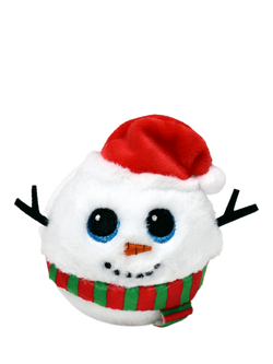 Ty Jack Snowman Bouncers Plush Toy, Multi