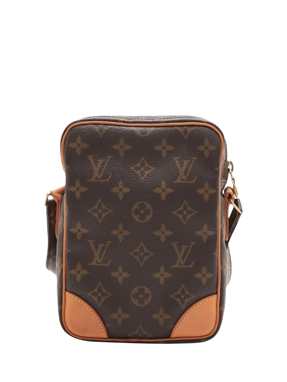 Product image 2 of 10, which shows Pre-loved Louis Vuitton Vintage 2001 Monogram Amazon Bag, Brown