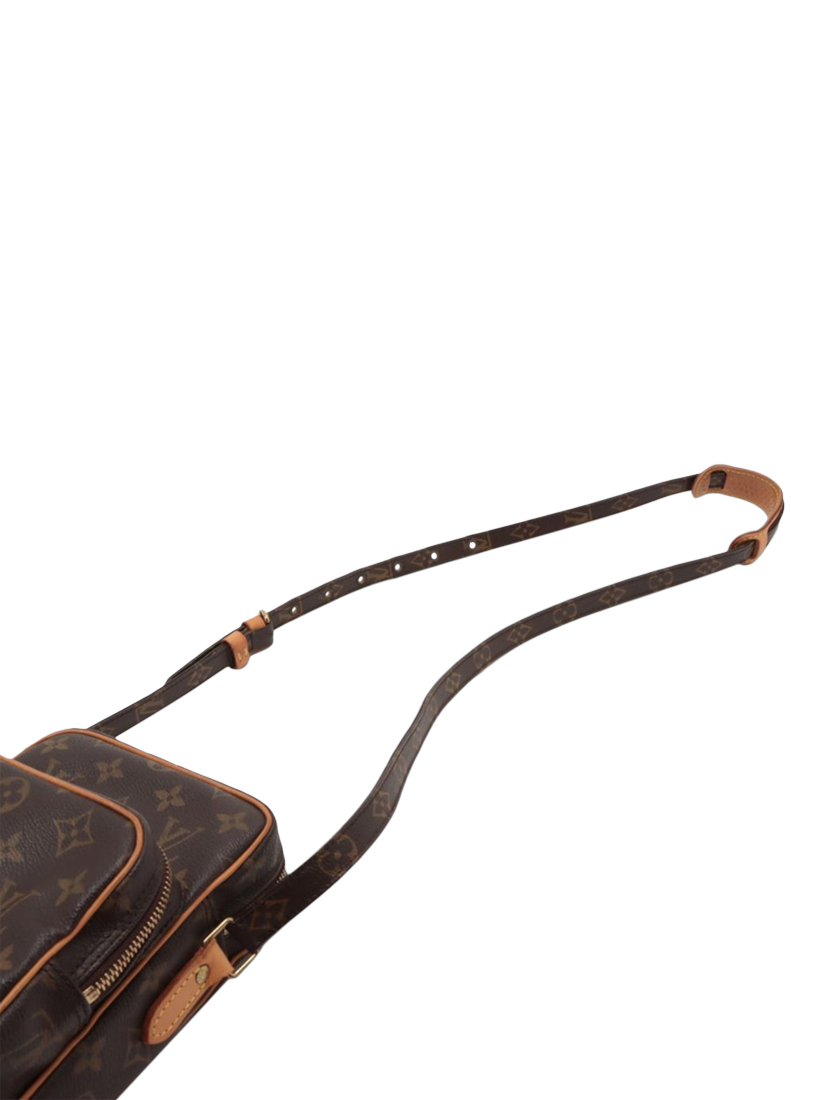 Product image 5 of 10, which shows Pre-loved Louis Vuitton Vintage 2001 Monogram Amazon Bag, Brown