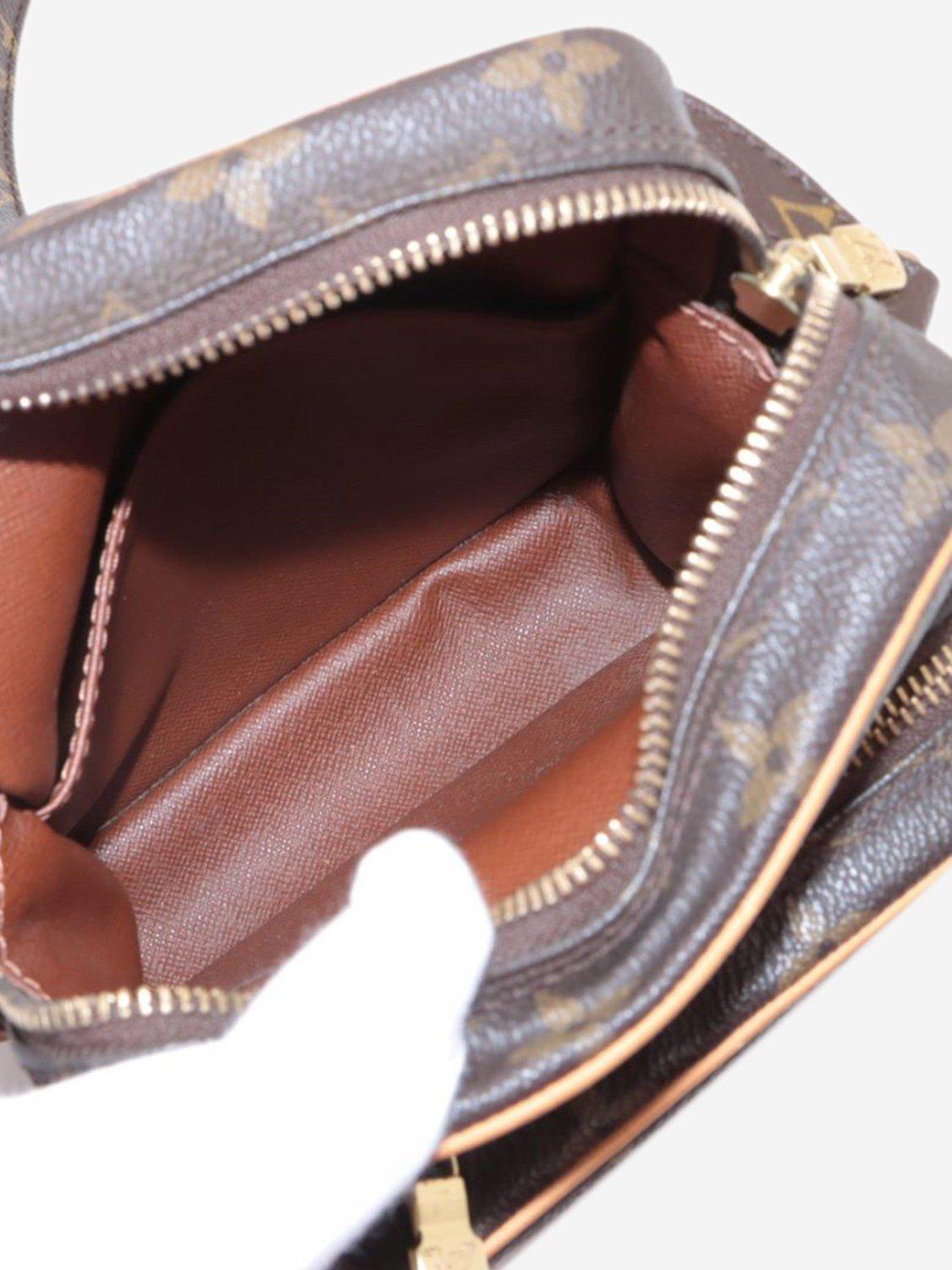 Product image 6 of 10, which shows Pre-loved Louis Vuitton Vintage 2001 Monogram Amazon Bag, Brown