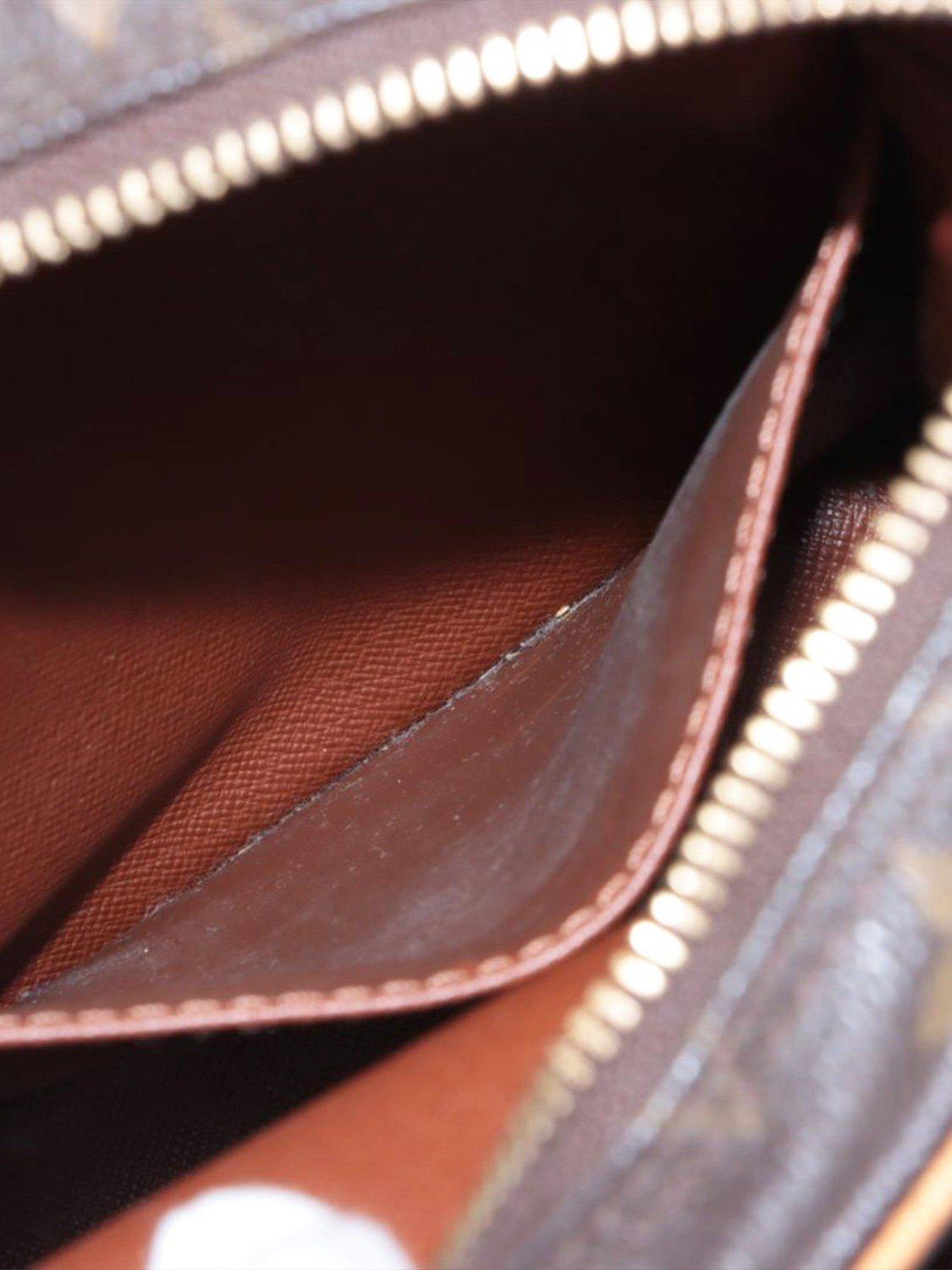 Product image 7 of 10, which shows Pre-loved Louis Vuitton Vintage 2001 Monogram Amazon Bag, Brown