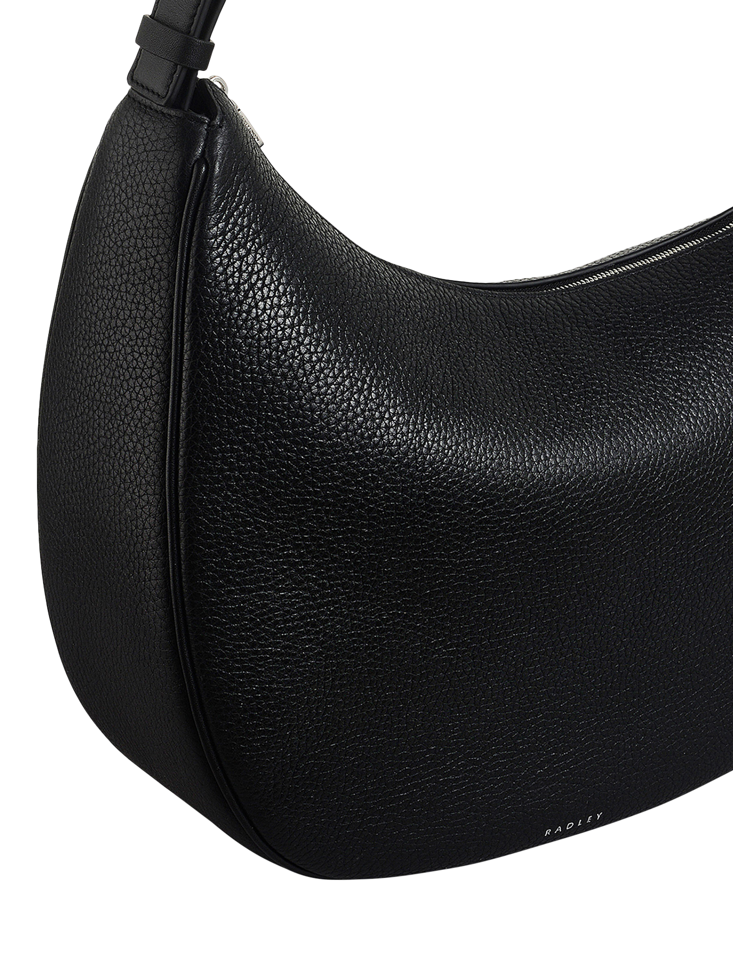 Product image 4 of 5, which shows Radley Pemberton Row Leather Crossbody Bag, Black