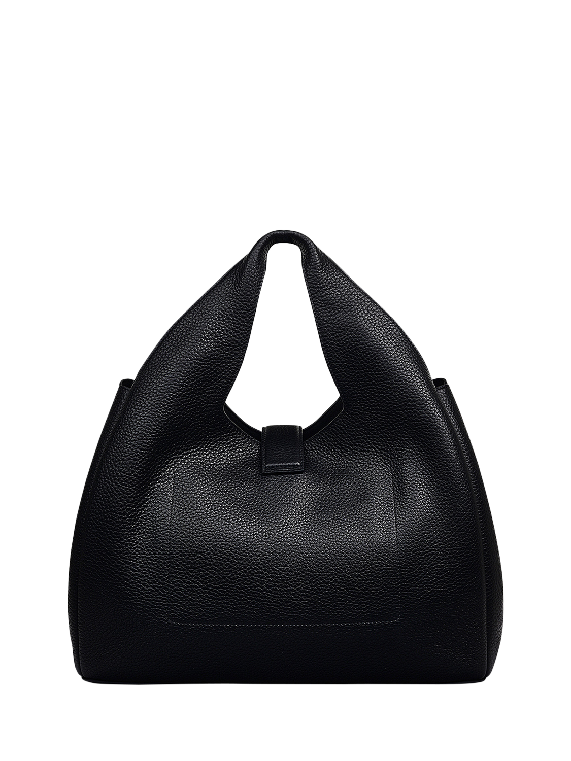 Product image 2 of 6, which shows Radley Sloane Street Medium Leather Hobo Bag, Black