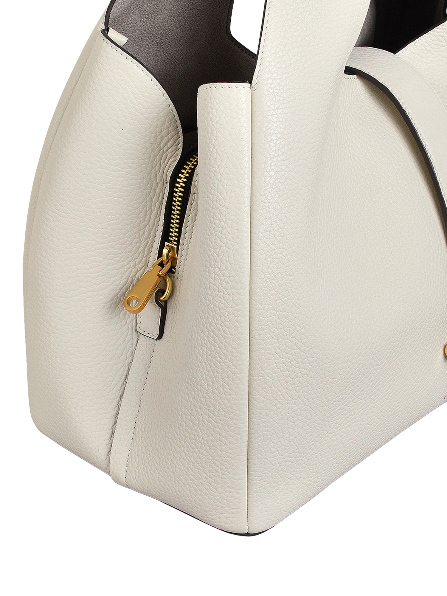 Product image 4 of 6, which shows Radley Sloane Street Medium Leather Hobo Bag, Chalk