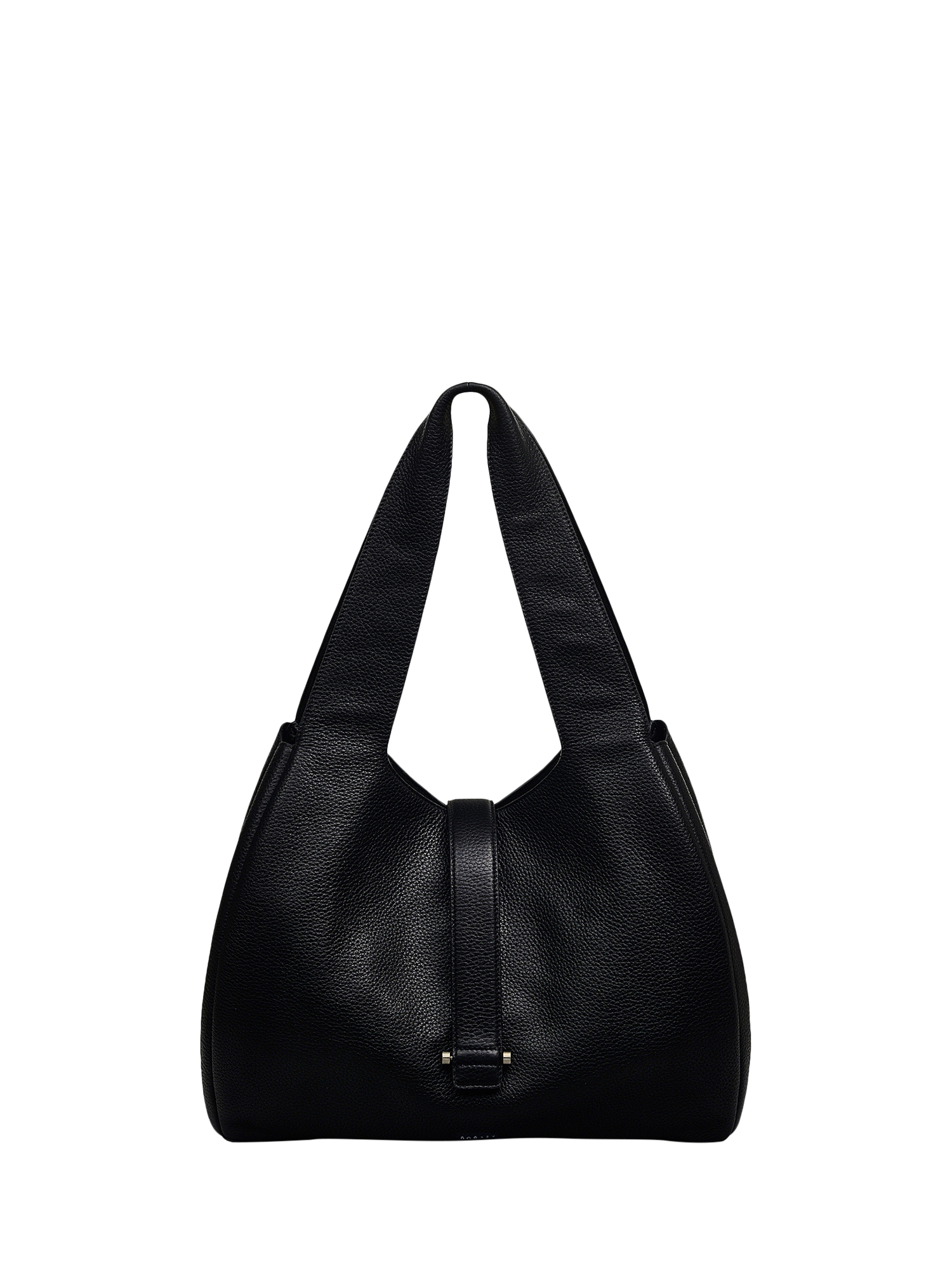 Product image 1 of 6, which shows Radley Sloane Street Medium Leather Shoulder Bag, Black