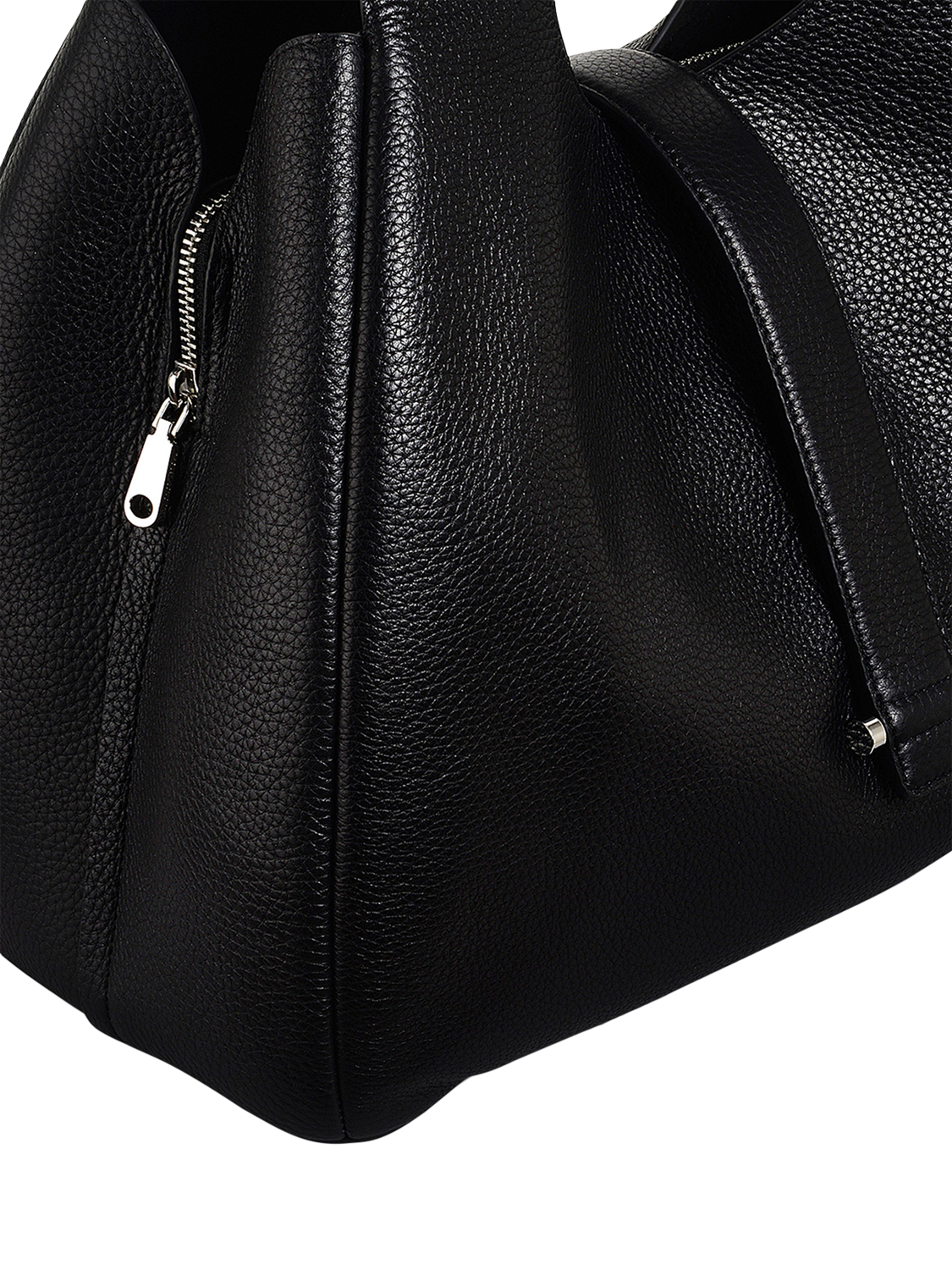 Product image 4 of 6, which shows Radley Sloane Street Medium Leather Shoulder Bag, Black