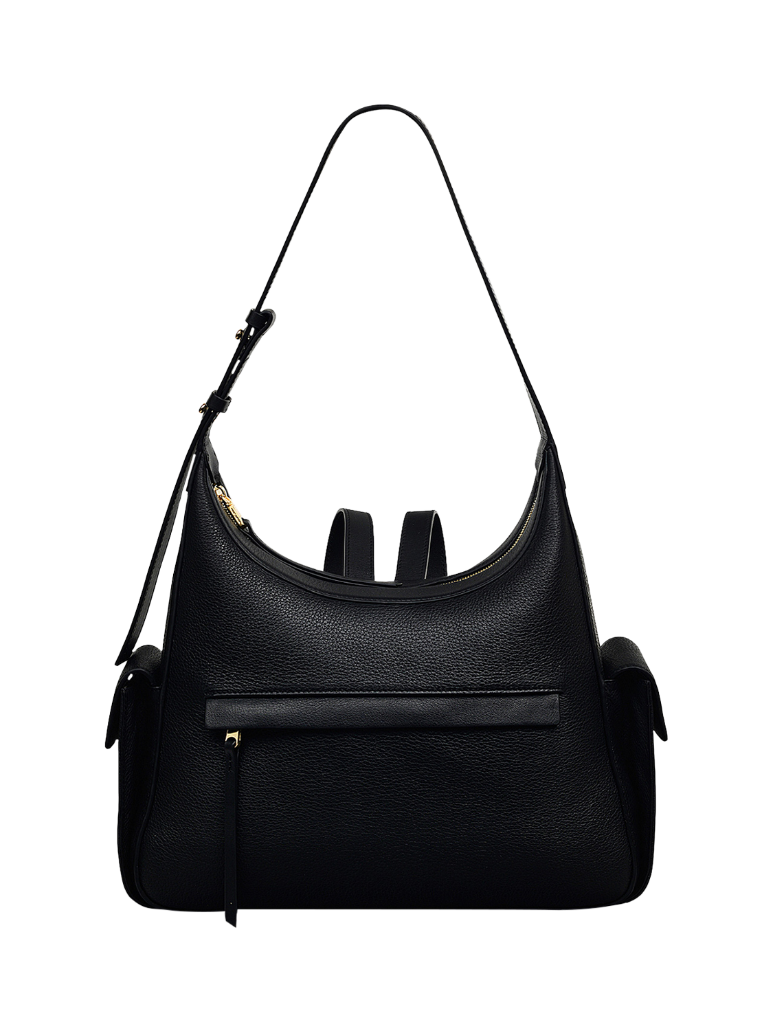 Product image 1 of 6, which shows Radley The Fitzrovia Leather Backpack, Black