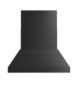 Bertazzoni Master Series KPH120MASNET 120cm Chimney Cooker Hood, Matte Black, Matte Black