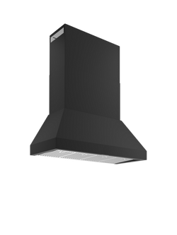 Bertazzoni Master Series KPH120MASNET 120cm Chimney Cooker Hood, Matte Black - view 2, Matte Black