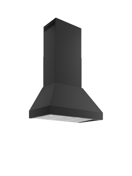 Bertazzoni Master Series KPH90MASNET 90cm Chimney Cooker Hood, Matte Black - view 2, Matte Black