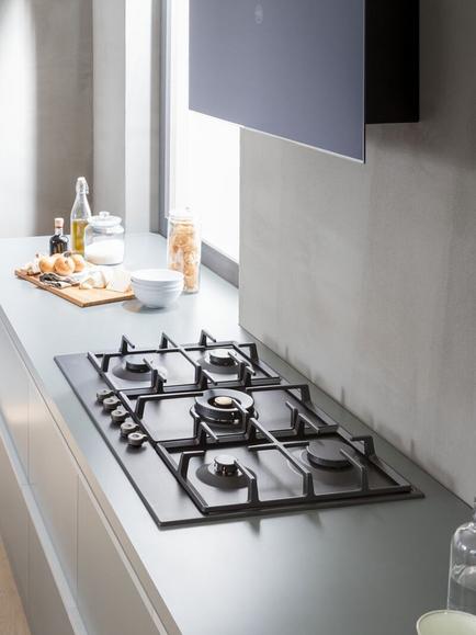 Bertazzoni KV90PRO1NA 90cm Chimney Cooker Hood, Black Glass - view 2, Black Glass