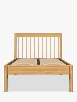 John Lewis Spindle Bed Frame, Small Double, Oak - view 2, Oak