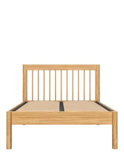 John Lewis Spindle Bed Frame, Double, Oak, Oak