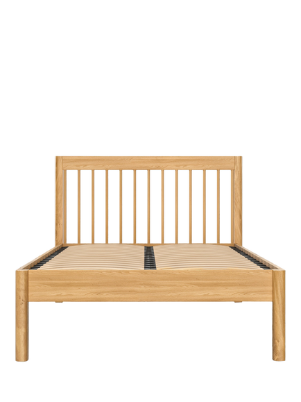 John Lewis Spindle Bed Frame, Double, Oak, Oak