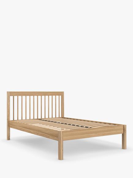 John Lewis Spindle Bed Frame, King Size, Oak, Oak