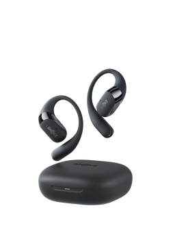 Shokz OpenFit 2+ Bluetooth True Wireless Open-Ear Headphones, Black