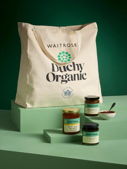 Waitrose & Partners Duchy Organic Pantry Tote Bag - view 2, Multi