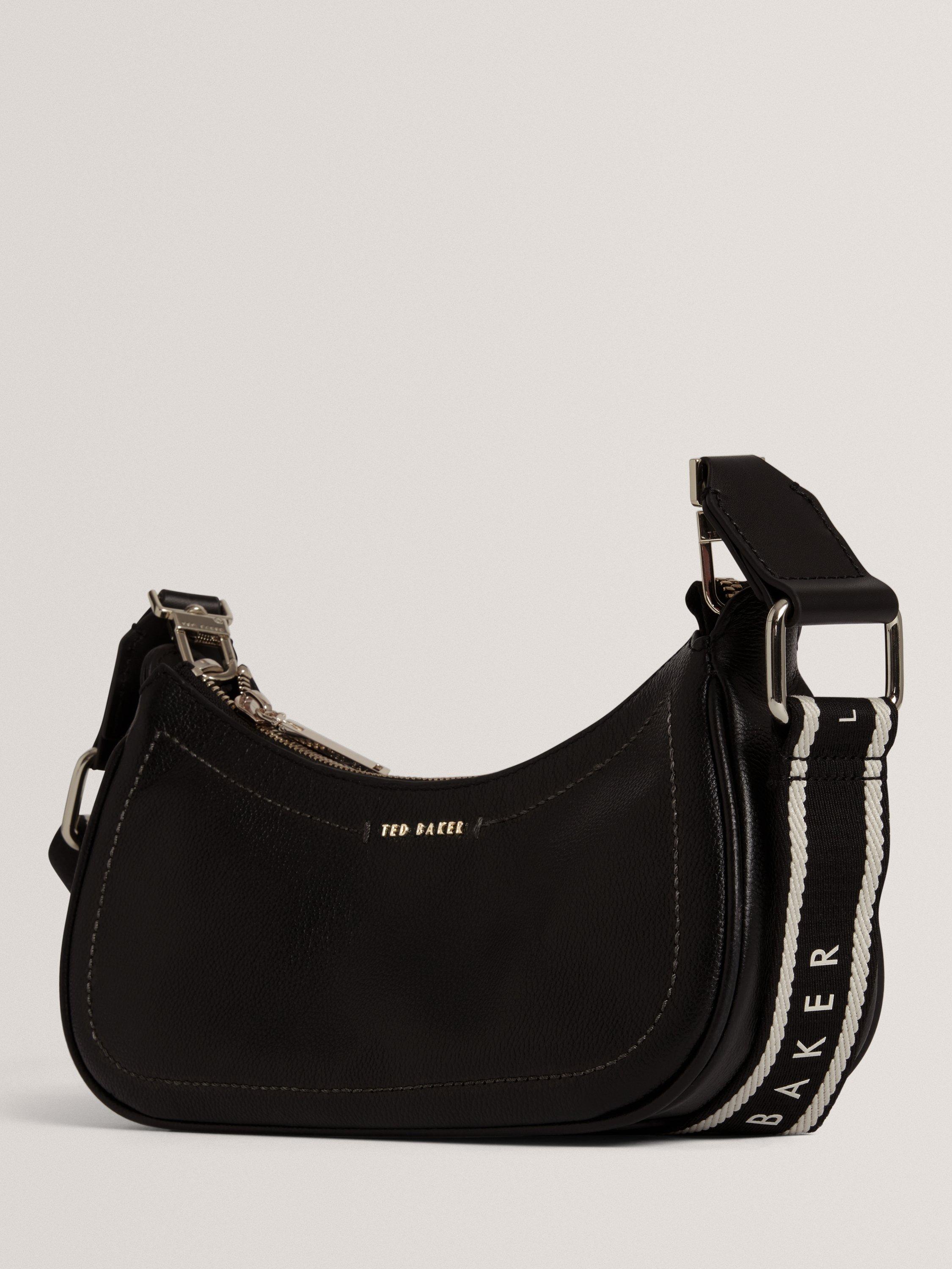 Product image 2 of 5, which shows Ted Baker Laarna Webbing Crossbody Bag, Black