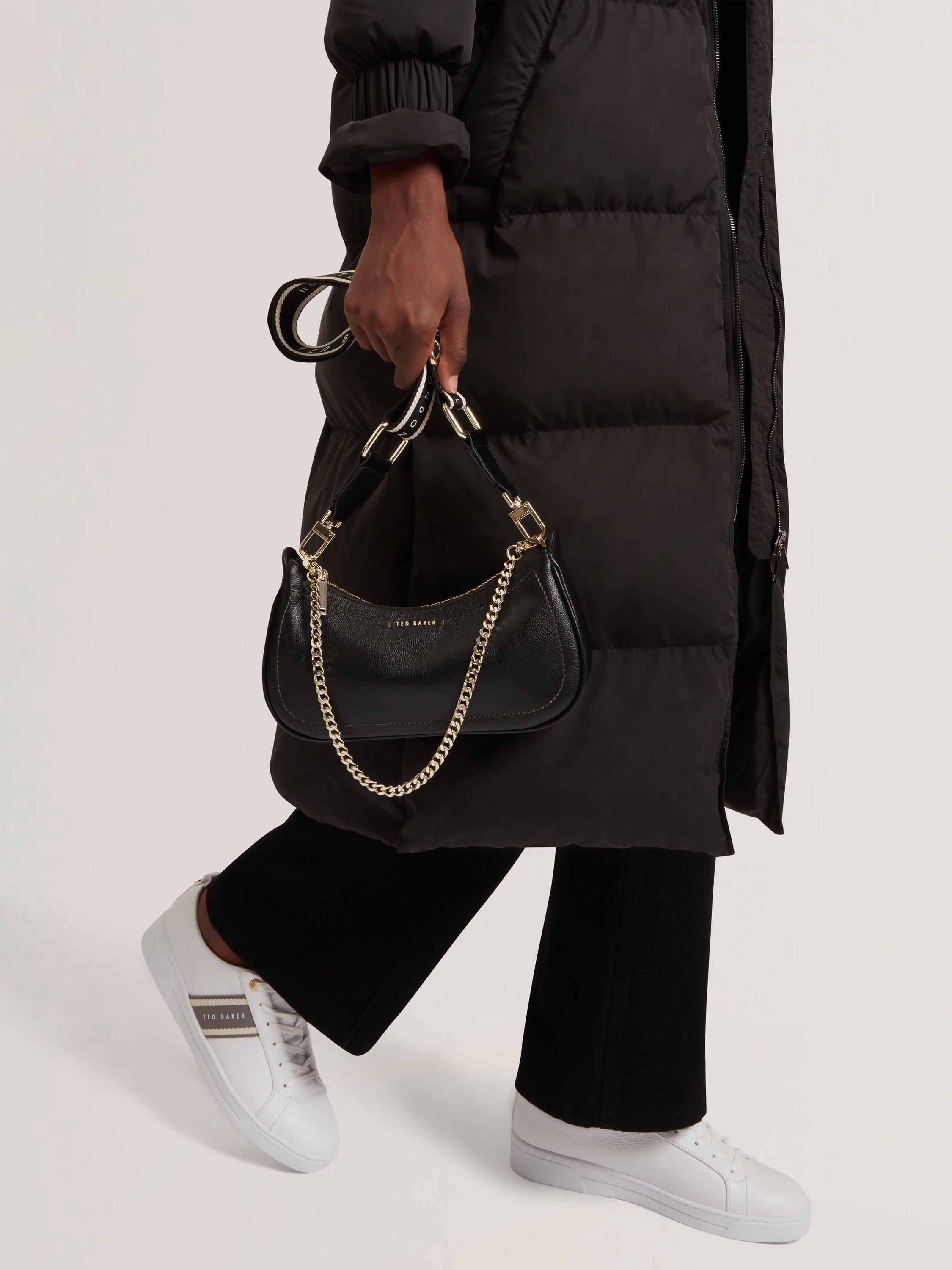 Product image 5 of 5, which shows Ted Baker Laarna Webbing Crossbody Bag, Black