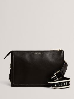Ted Baker Larinda Leather Crossbody Bag, Black