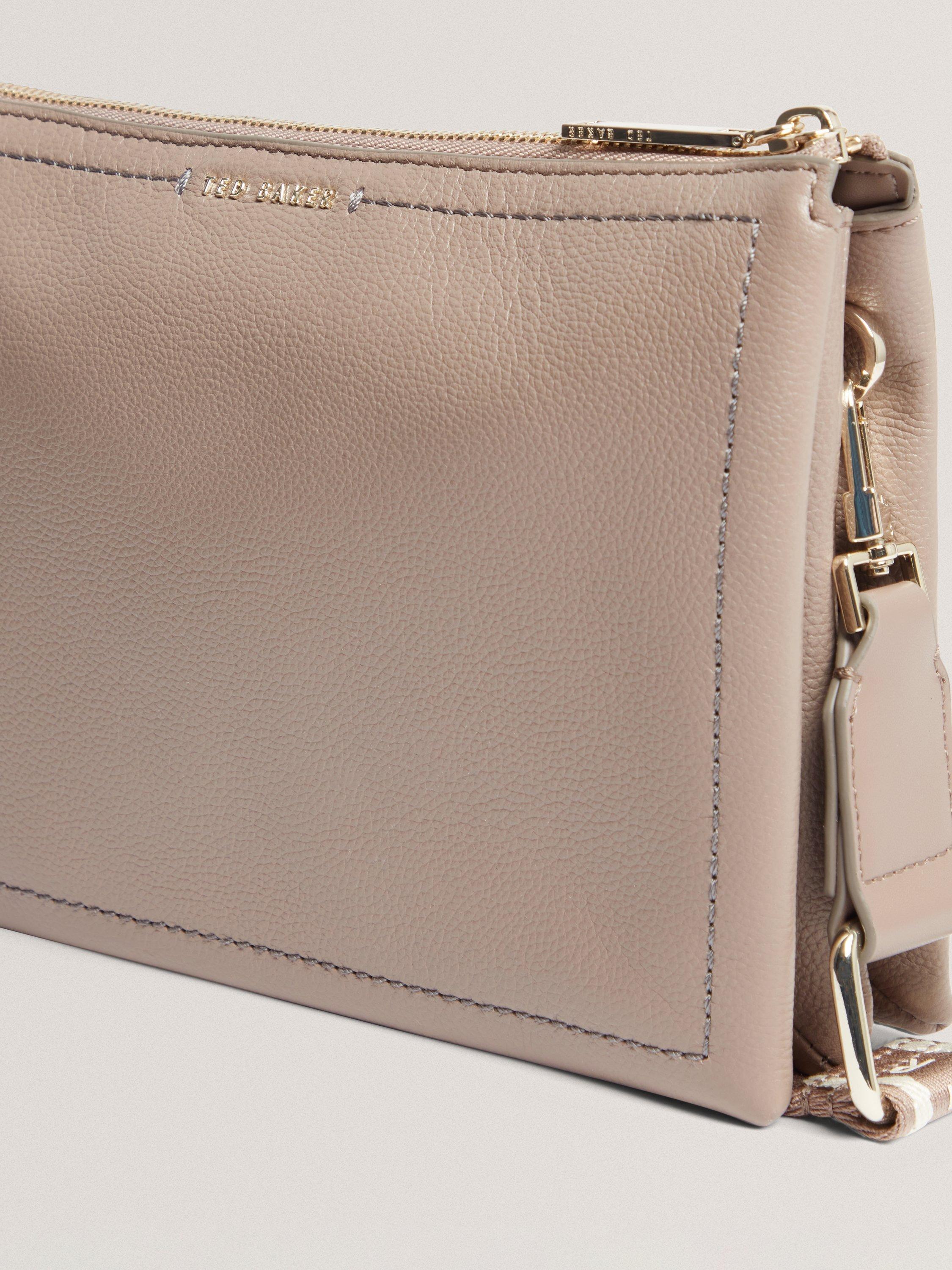 Product image 3 of 5, which shows Ted Baker Larinda Crossbody Bag, Taupe