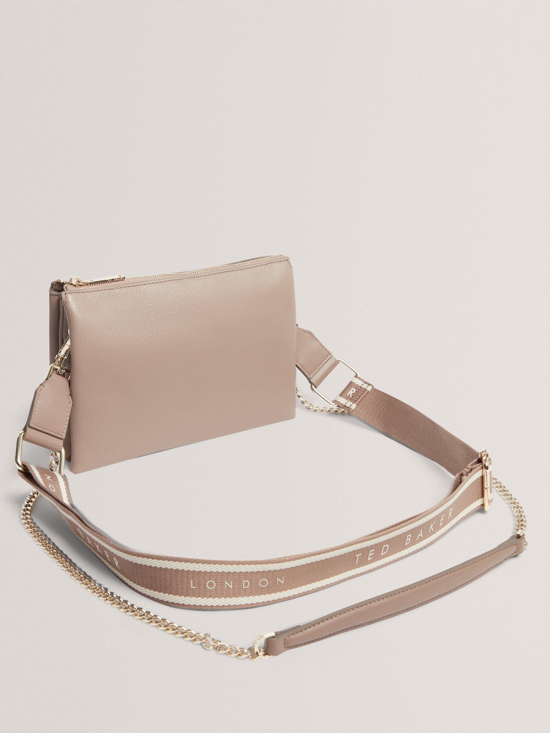 Product image 4 of 5, which shows Ted Baker Larinda Crossbody Bag, Taupe