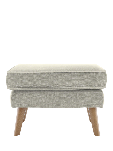 G Plan Vintage The Sixty Five Footstool, Aquaclean Calor Vanilla