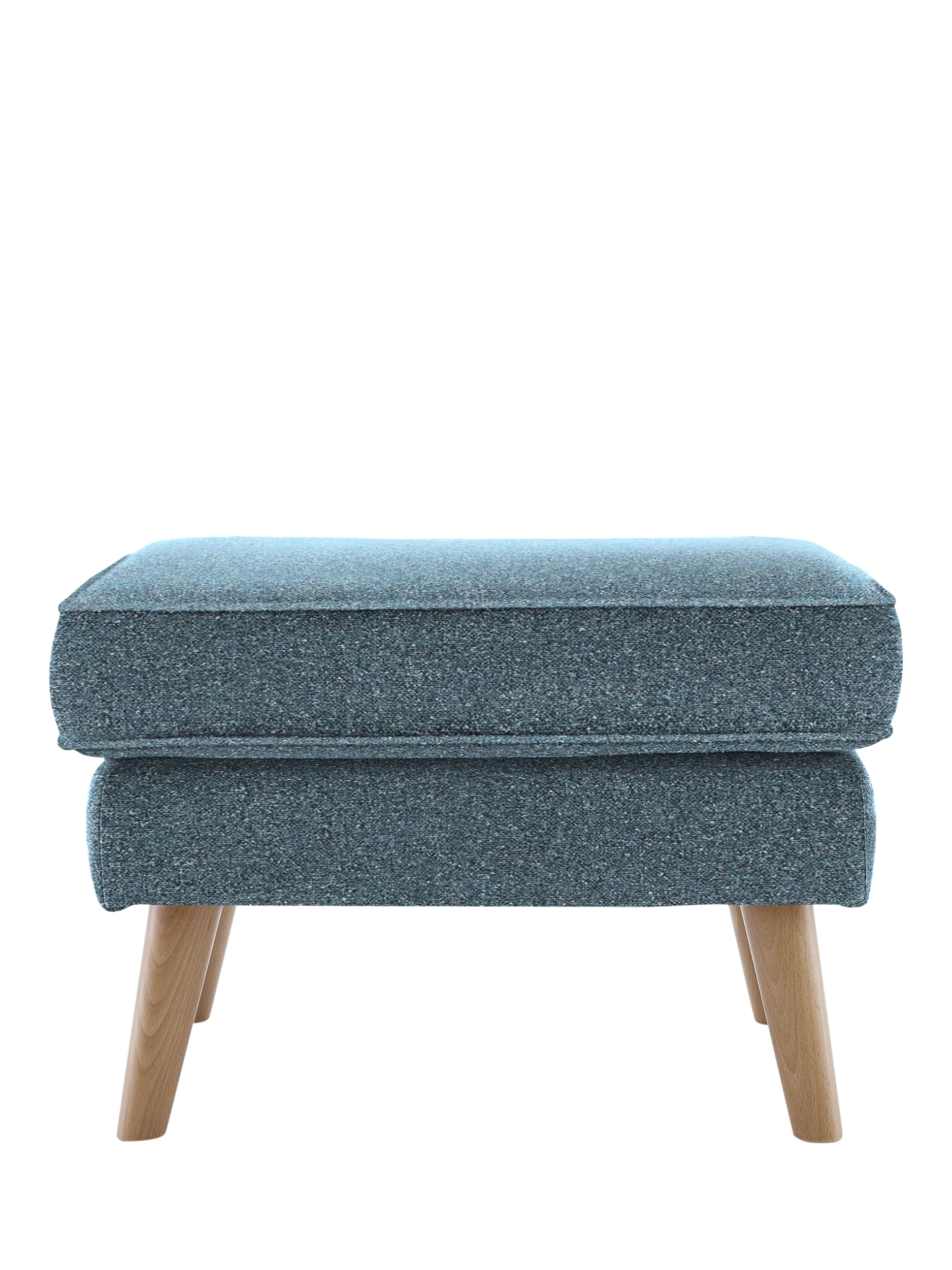 The Sixty Five Range, G Plan Vintage The Sixty Five Footstool, Tweed Denim