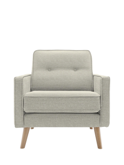 G Plan Vintage The Sixty Five Armchair, Aquaclean Calor Vanilla