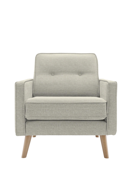 G Plan Vintage The Sixty Five Armchair, Aquaclean Calor Vanilla