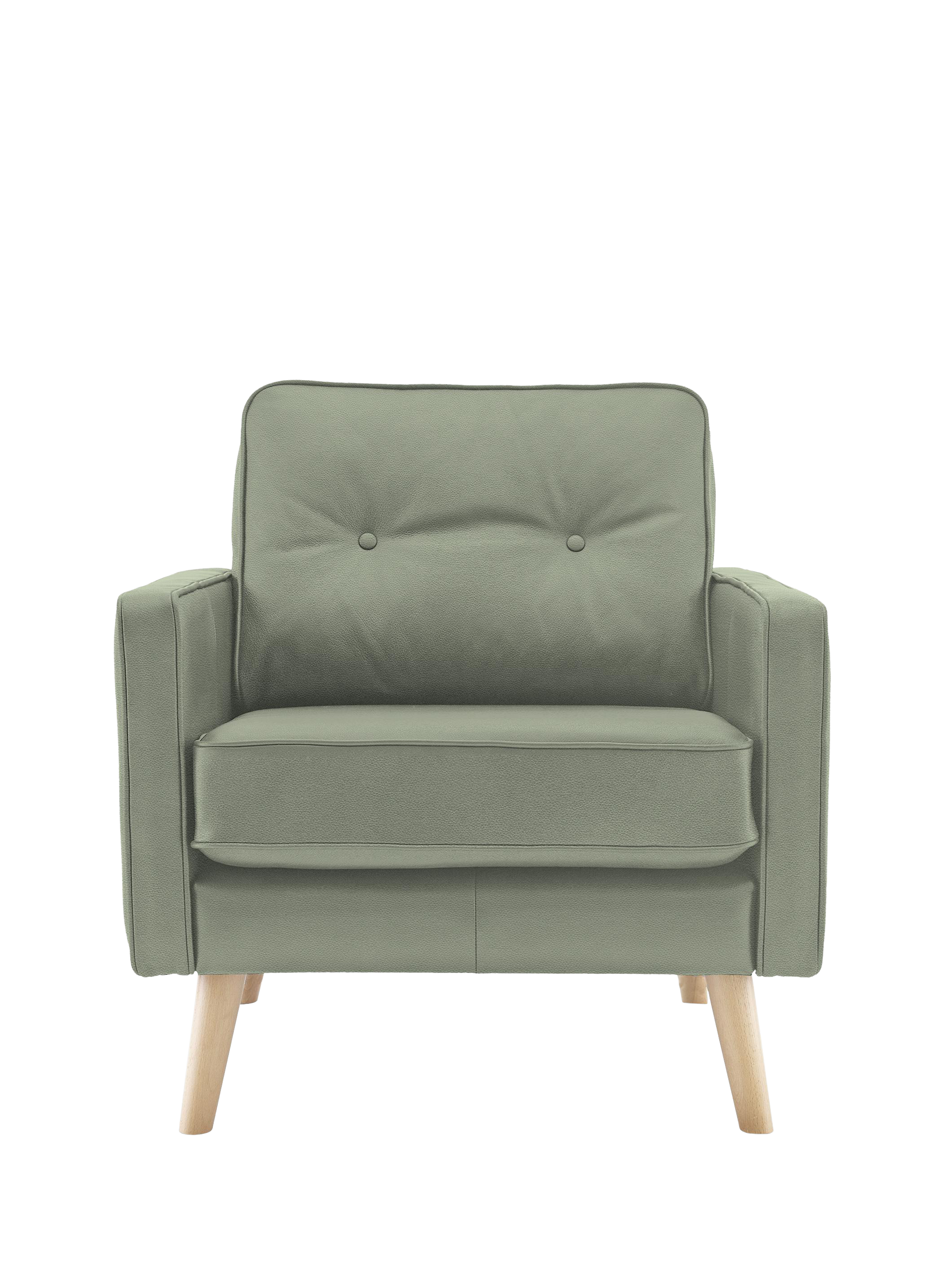 The Sixty Five Range, G Plan Vintage The Sixty Five Leather Armchair, Cambridge Olive