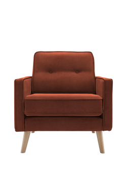 G Plan Vintage The Sixty Five Armchair, Plush Umber