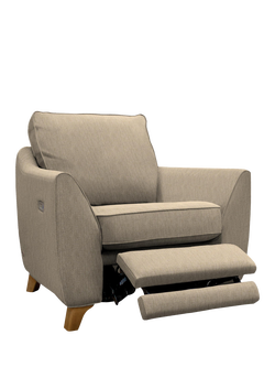 G Plan Vintage The Sixty Eight Armchair with Footrest Mechanism, Aquaclean Calor Ginger